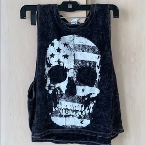 Necessary Clothing Skull Tank Top